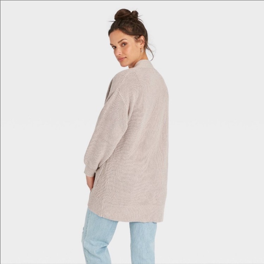 Burnt Orange Universal Thread Open Front Cardigan - image 4